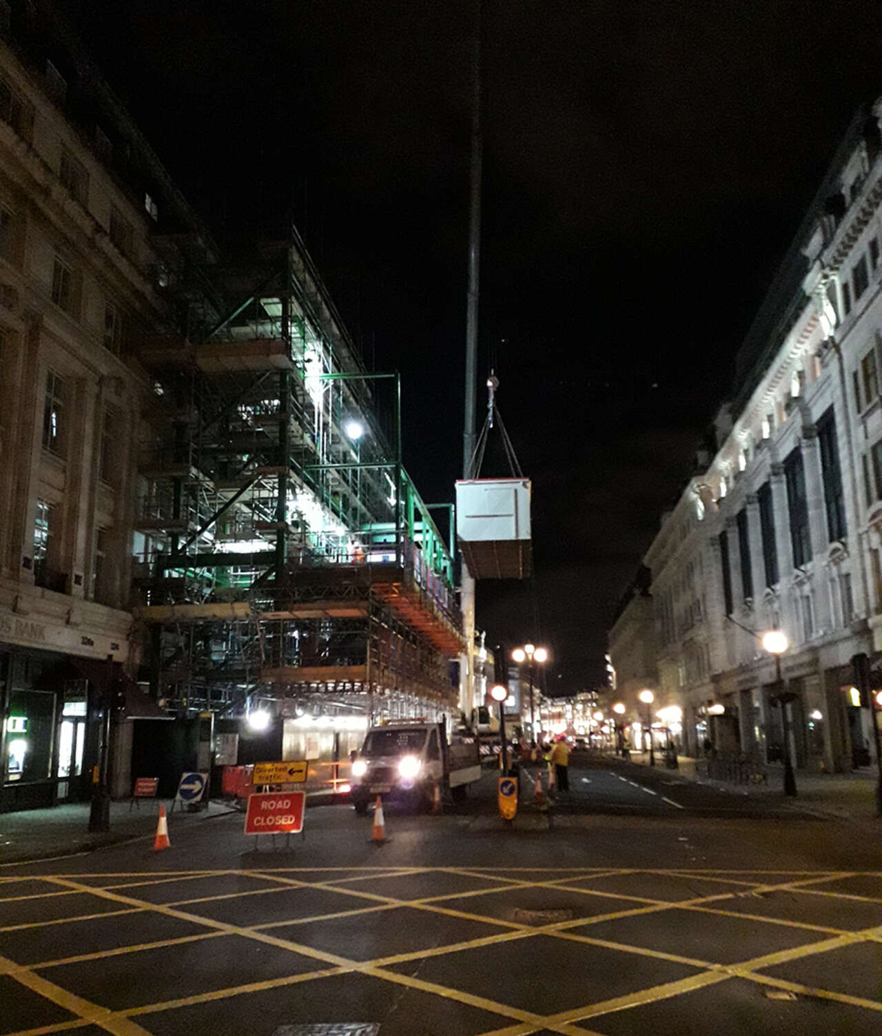 Night move on Regent Street News MSMR Architects